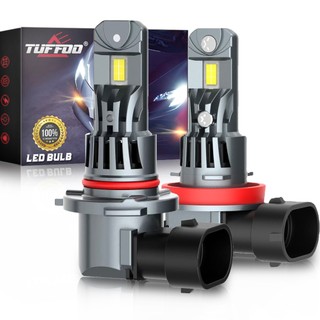 Tuffoo 2 Chiếc 1: 1 Thiết Kế Bóng Đèn Pha LED Ô Tô H11 9005 9006 9012 H8 H9 H16 Bóng Đèn LED Sương Mù 6000K Trắng