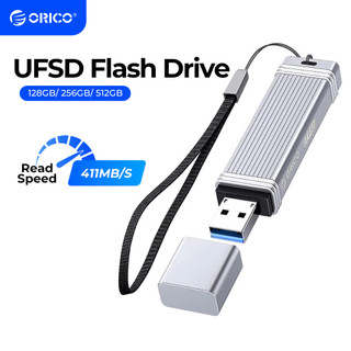 Ổ đĩa flash usb orico usb 3.0 ổ đĩa bút 128gb 256gb 512gb ổ đĩa nhớ flash usb c chống nước bằng kim loại lên đến 450mb / giây cắm và chạy