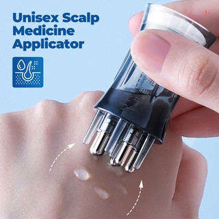 Hailicare Da Đầu Applicator Liquid Lược Điều Trị Tăng Trưởng Tóc Máy Mát Xa Đầu