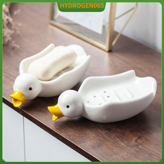 Khay đựng xà phòng, sáng tạo hình vịt hộp xà phòng nhựa xả xà phòng khay phòng tắm rửa tay trạm đục lỗ giá đỡ xà phòng hydrogen065