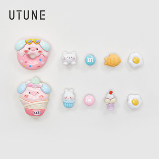 UTUNE Giày Quyến Rũ Cho Lỗ Giày Tắc Dễ Thương Ngộ nghĩnh Phụ Kiện DIY Dán