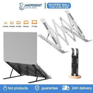 JAERSENT giá đỡ laptop N6 Giá Đỡ Laptop Nhôm Cao Cấp ,13-17 inch Laptop Stand - Giá Kê Laptop Gấp Gọn Điều Chỉnh Độ Cao Hỗ Trợ Tản Nhiệt Laptop