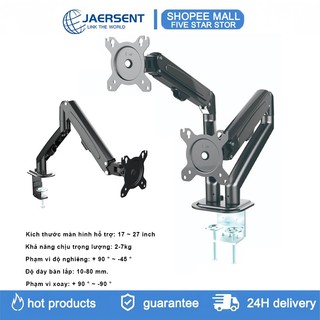 JAERSENT Giá đỡ màn hình 13 - 32 inch tải trọng 10Kg bằng thép xoay màn hình +90°~-90°
