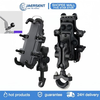Giá treo điện thoại trên gương xoay 360 độ đa năng Jaersent GPS/Xe máy/Xe đạp