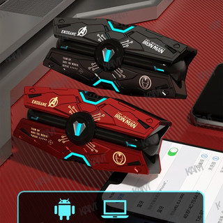 Tai nghe Bluetooth Kam Marvel EJ300 TWS Tai nghe âm thanh nổi Chống ồn Tai nghe không dây chơi game có Mic Bluetooth 5.0 Tai nghe nhạc chơi game Iron Man Chế độ kép Cảm ứng thông minh Tuổi thọ pin dài Độ trễ thấp