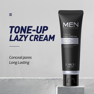 Kem lót trang điểm LAIKOU 50g che khuyết điểm lỗ chân lông nâng tông trang điểm cho nam
