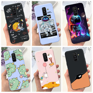 Dành Cho Samsung Galaxy J8 2018 Ốp Lưng J810F J810G Vỏ Chống Sốc Dễ Thương Phi Hành Gia Silicon Ốp Lưng Điện Thoại Cho Samsung J8 2018 Vỏ