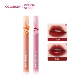 COLORKEY Son tint lì bóng siêu cho môi căng mọng Colorkey Juicy Lasting Fruit Tint 1.7g