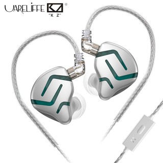 Tai nghe Uareliffe KZ ZES Tĩnh điện + Năng động Giám sát âm nhạc HIFI Tai nghe Ổ đĩa lai khử tiếng ồn Tai nghe có cáp có thể tháo rời Âm thanh Tai nghe nhét tai có dây