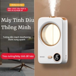 Máy khuếch tán tinh dầu trụ dọc/treo tường máy xông tinh dầu có đèn máy xịt thơm phòng tự động khử mùi nhà vệ sinh nước hoa thơm phòng cao cấp decorr phòng ngủ àm mát không khí 5 Tinh dầu thiên nhiên nhiều lựa chọn