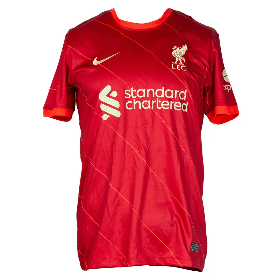 Dior Diogo Holtar Ký Red Liverpool Football Club Nike Jersey BAS