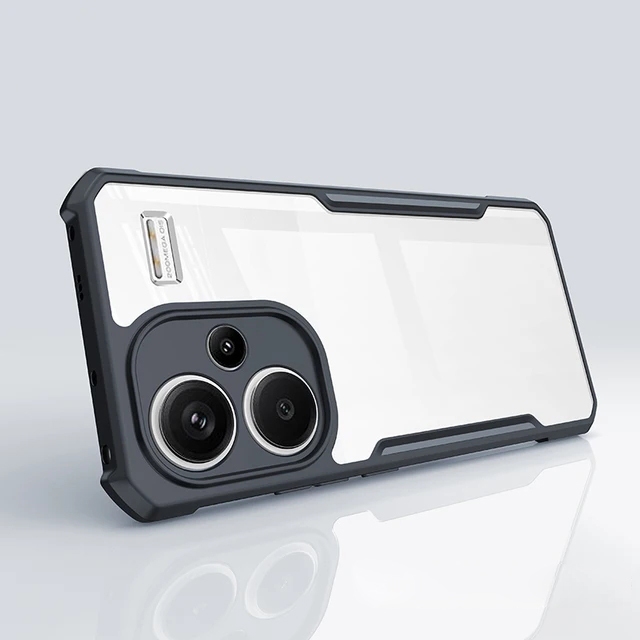 Ốp lưng trong suốt chống sốc Xiaomi Redmi Note 14 13 Pro Plus 5G 4G 12S 12 Turbo Vỏ Acrylic trong suốt
