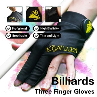 Konllen găng tay bể bơi mới găng tay ngón găng tay tay trái găng tay ngáy găng tay bể cue / carom găng tay bền bida phụ kiện