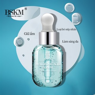 BSKM Serum Hyaluronic Acid dưỡng ẩm làm trắng chống lão hóa giảm nếp nhăn phục hồi chăm sóc da 28ml