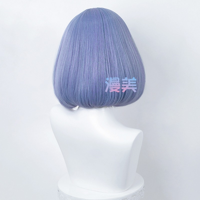 35cm Bob Tóc Giả Đa Năng Ngắn Thực Hành Tóc Tay Chịu Nhiệt Tổng Hợp Cosplay Tóc Giả