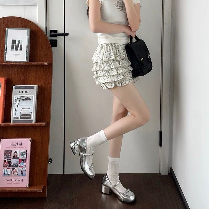 UETEEY  giày búp bê Mary Jane Lolita Đế da mềm đế êm thời trang Nhẹ nhàng Đa màu sắc Đa dạng Phong cách Đế linh hoạt FLF23B0XL4 48Z231129