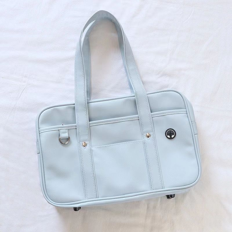 Túi Xách Da Pu In Hình Anime Thời Trang Cho Nam Nữ