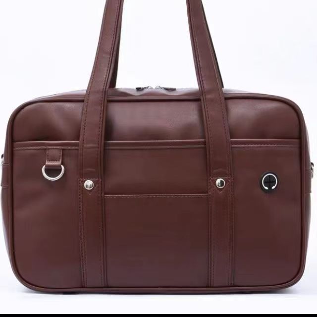 Túi Xách Da Pu In Hình Anime Thời Trang Cho Nam Nữ