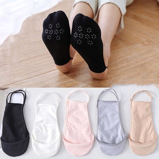 FHYL Vớ Lười Nữa Bàn Chân Có Dây Chống Tuột Gót Êm Chân Thoáng Thí Thoáng Mát Mùa Hè Thời Trang Cho Nữ
