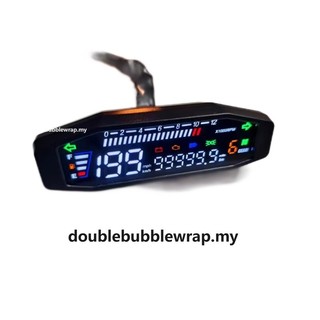 Dành cho xe máy đa năng kr200 đồng hồ kỹ thuật số rpm đồng hồ tốc độ đồng hồ đo tốc độ tacho đồng hồ đo kỹ thuật số đồng hồ đo dụng cụ bộ cảm biến