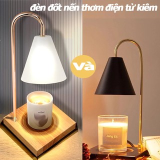 CANMEIJIA Đèn đốt nến thơm điện tử kiêm đèn phòng ngủ đèn đốt tinh dầu sang trọng phù hợp mọi không gian