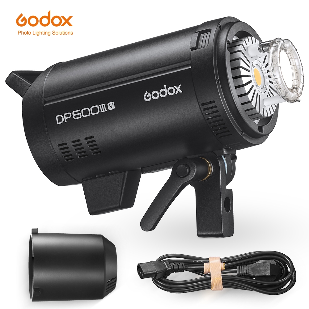Godox DP600III-V Studio Đèn Flash Mô Hình 600W 2.4G Hệ Thống X Không Dây Đèn Nhấp Nháy 5600K Chụp Ản