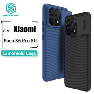 Ốp điện thoại Nillkin CamShield PC cứng chống sốc sang trọng POCO X6 Pro 5G
