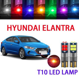 Đèn vòm bóng đèn LED Hyundai Elantra T10 / W5W, Đèn pha nhỏ, Nút khởi động ô tô Đèn pha bong bóng nhỏ