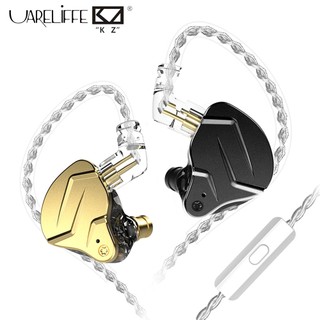 Tai nghe Uareliffe KZ ZSN Pro X Âm thanh HiFi Màn hình tai 10mm Trình điều khiển kép 1BA + 1DD Tai nghe kim loại lai có cáp có thể tháo rời Tai nghe có dây khử tiếng ồn