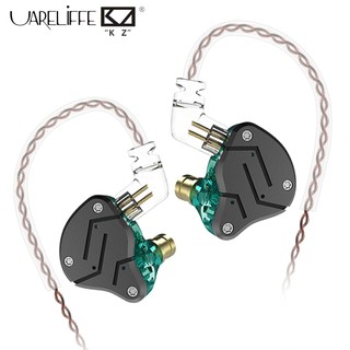 Tai nghe nhét tai Uareliffe KZ ZSN Bộ năng động 10mm DD + BA Tai nghe có dây có độ trung thực cao có cáp có thể tháo rời Màn hình HiFi Tai nghe nhạc thể thao cách ly tiếng ồn