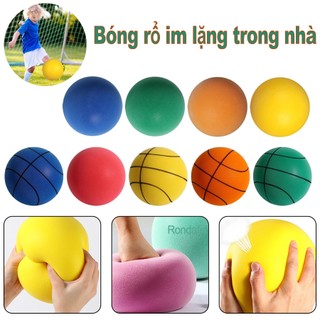Bóng rổ im lặng Bóng yên tĩnh An toàn Nhẹ trong nhà Bóng im lặng Bóng rổ Bóng tập luyện chống va đập huebasevn