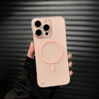 【Without edge/Matte acrylic hard case/Titan Gray】ốp lưng compatible for iPhone 12 13 14 15 pro max case