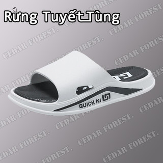 SHANMUSENLIN  Dép Đi Trong Nhà Đế Dày Mềm Mại Chống Trượt Thời Trang Cho NamGiày nam Thể thao Thư giãn Thời trang