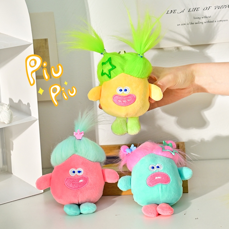 Đồ chơi nhồi bông Hình Nhân Vật Hoạt Hình 10cm