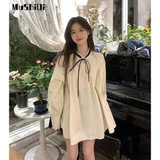 Đầm Tay Phồng Thiết Kế Mới Thời Trang Theo Phong Cách Pháp Cho Nữ