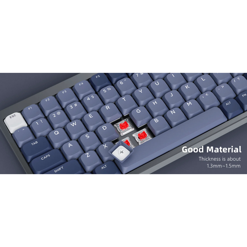144 Phím Cấu Hình Thấp Keycaps Double Shot PBT Keycap Cho Gateron MX Gamer Bàn Phím Cơ | BigBuy360 - bigbuy360.vn