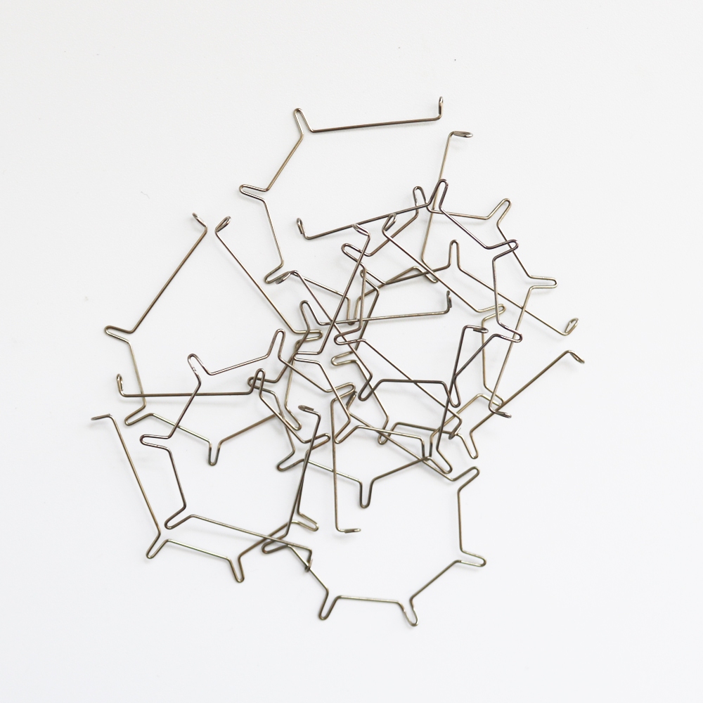 10 Cái / gói Nha Khoa Chỉnh Nha Năm Cong Mô-men Xoắn Lò Xo Phụ Trợ Dây Vòm Lớn / Giữa / Nhỏ Nha Sĩ Vật Liệu   Dental Orthodontic Five Curved Torque Spring