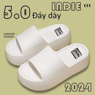 INDIE dép bánh mì dép nữ 2024 HOTSALE Khu phố thời trang Người phụ nữ đáng yêu FDL242058T 7Z240217
