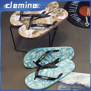 CLEMINE Dép xỏ ngón nam Dép xỏ ngón đế phẳng sành điệu