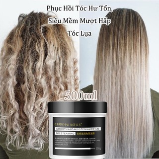 👍🏻Chính Hãng👍🏻 Kem Ủ Tóc Dưỡng tóc Dầu xả chứa collagen dưỡng ẩm chăm sóc phục hồi tóc hư tổn, ủ tóc collagen 500g Phục Hồi Tóc Hư Tổn, Siêu Mềm Mượt Hấp Tóc Lụa