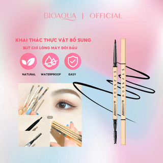 5 Màu Hai Đầu Bút Chì Lông Mày Chống Thấm Nước Chống Mồ Hôi Tự Nhiên Lâu Dài Bút Chì Lông Mày