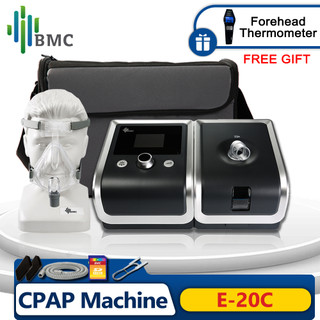 Bmc di động gii cpap e-20c cpap máy kèm mặt nạ miễn phí máy thở phòng độc để ngưng thở khi ngủ chống ngáy hỗ trợ giấc ngủ