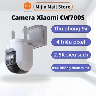 Camera Xiaomi CW700s Mijiamall 2 mắt KÈM THẺ NHỚ - xem 360 độ không góc chết, ban đêm có màu