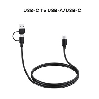 Cáp micro Maono USB C USB C sang USB A / C cáp dữ liệu hai trong một cho micrô USB, điện thoại, máy tính, DGM20, PD200X