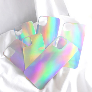 Ốp Điện Thoại in Họa Tiết Chữ Holographic Cho iphone 15 14 13 pro max 6 7 8 plus Lên Đến 12 pro max