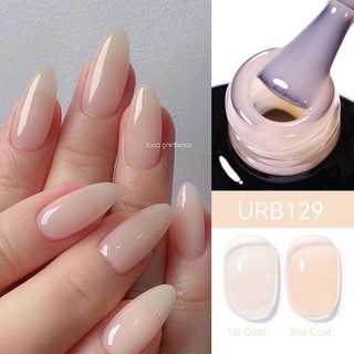 Ur SUGAR 7ml Chai Thủy Tinh Thạch Cao Su Khỏa Thân Gel Sơn Móng Tay Bán Vĩnh Viễn Ngâm Tắt UV LED Varnish