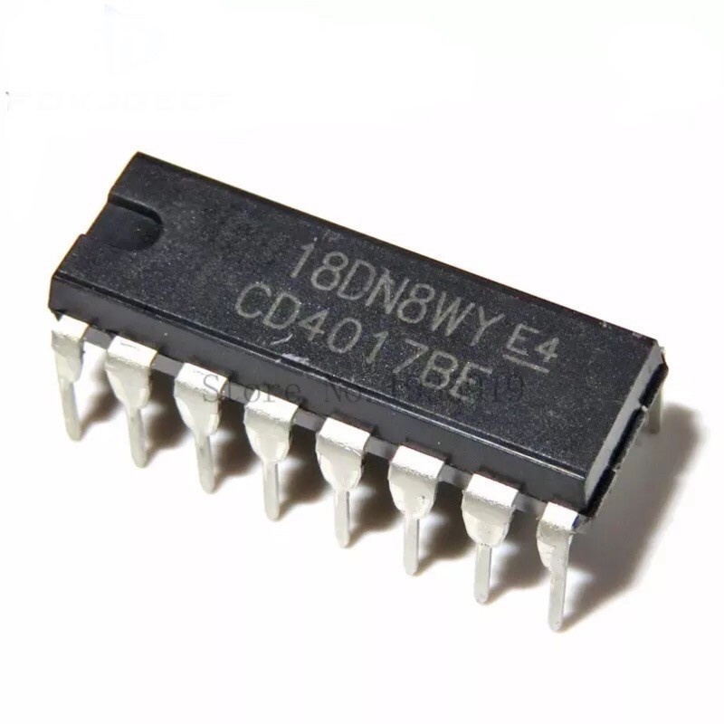 1 CÁI IC CD4017 CD4017B DIP-16 CD4017BE sản phẩm được chứng nhận