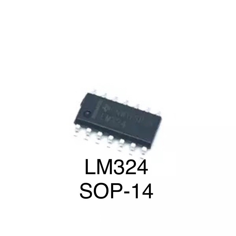 1 chiếc LM324 LM324N LM324DR SMD SOP-14 sản phẩm được chứng nhận
