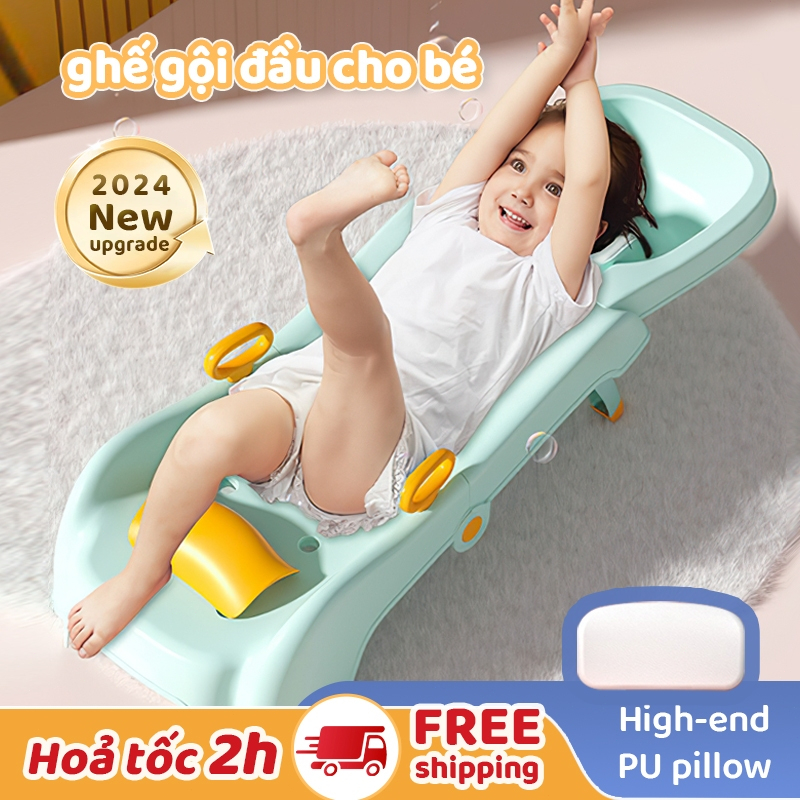【BH 6T】Ghế gội đầu cho bé Ghế Nằm Gội Đầu Có Thể Gấp Gọn Tiện Dụng Cho Bé ghế gội đầu cho bé ghế gội đầu cho bé cỡ đại