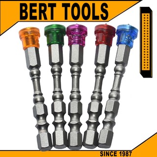 Bert🇻🇳｜1/4" s2 đầu vặn vít dài ph2 mũi bắn vít đầu bắn vít nam châm